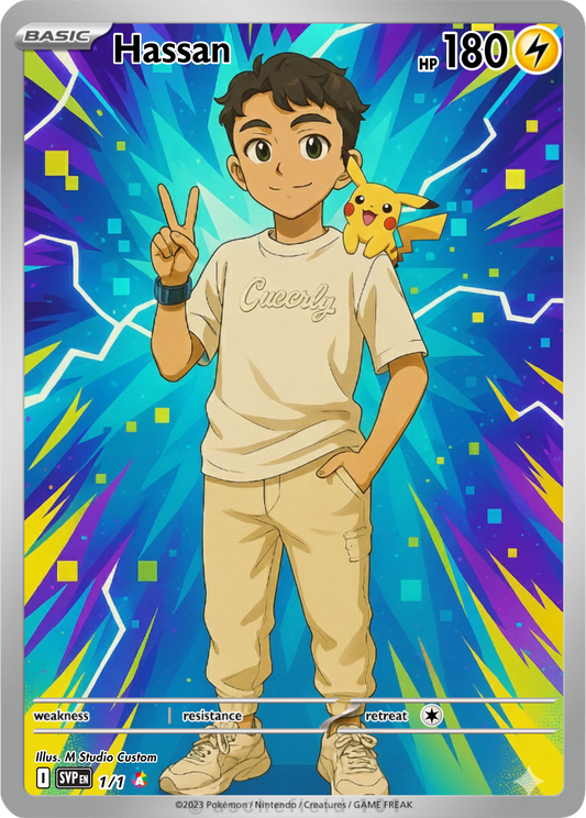 Custom Pokemon Trading Card
