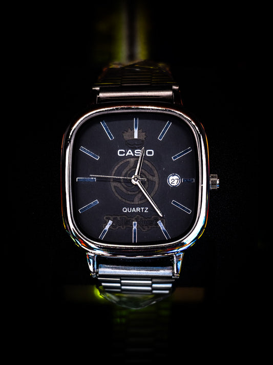 Custom Jujutsu Kaisen Black Dial Vintage-Style Watch