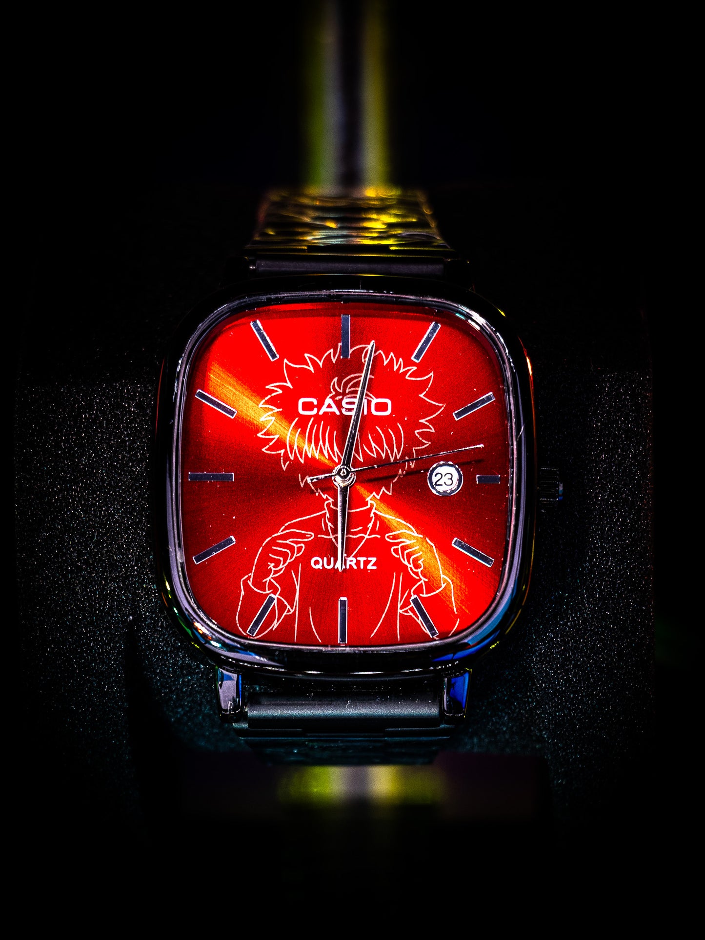 Custom Killua Zoldyck - Hunter x Hunter II Green Dial Vintage-Style Watch